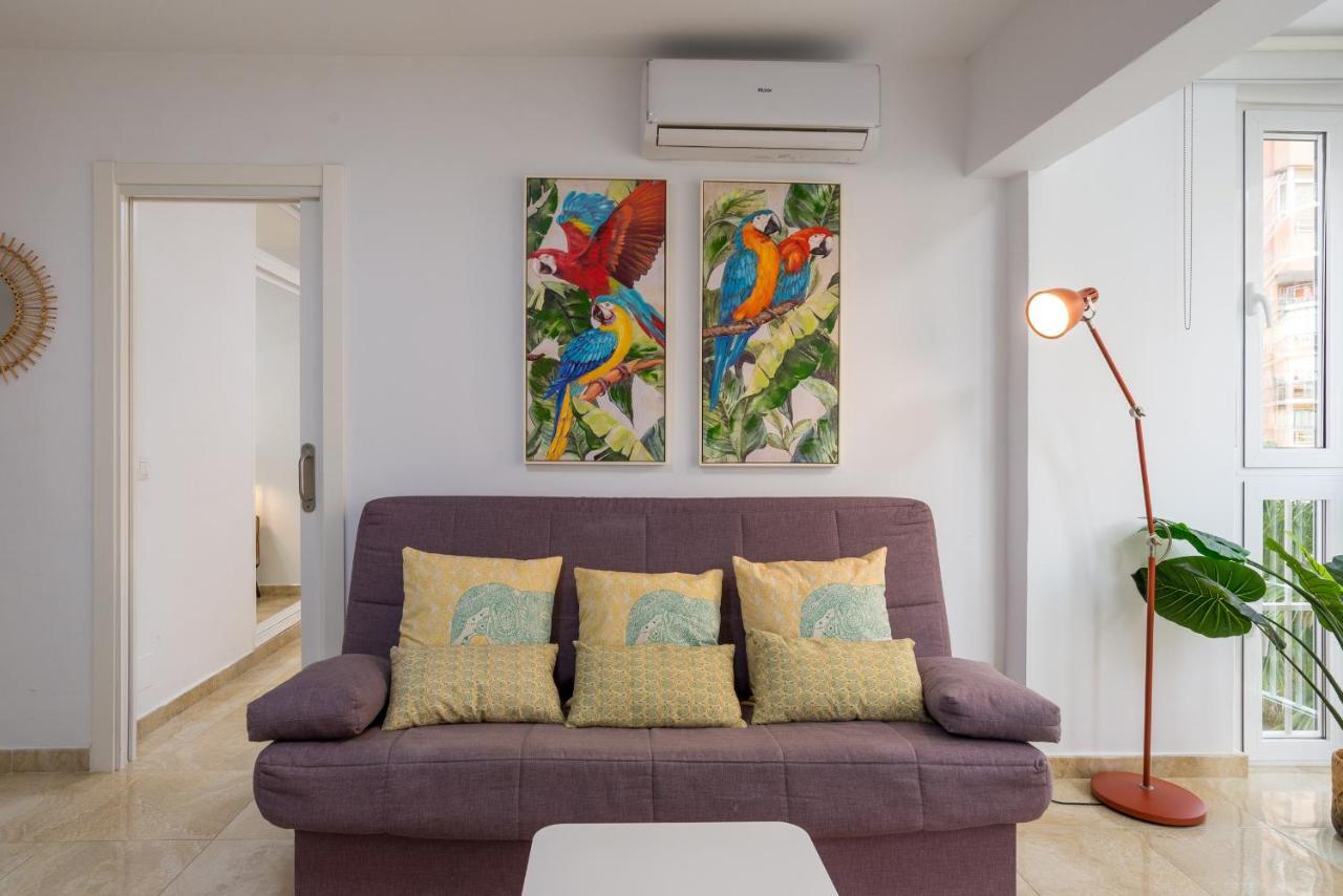 Mp5-Just Renovated Apartment Right On The Beach 말라가 외부 사진